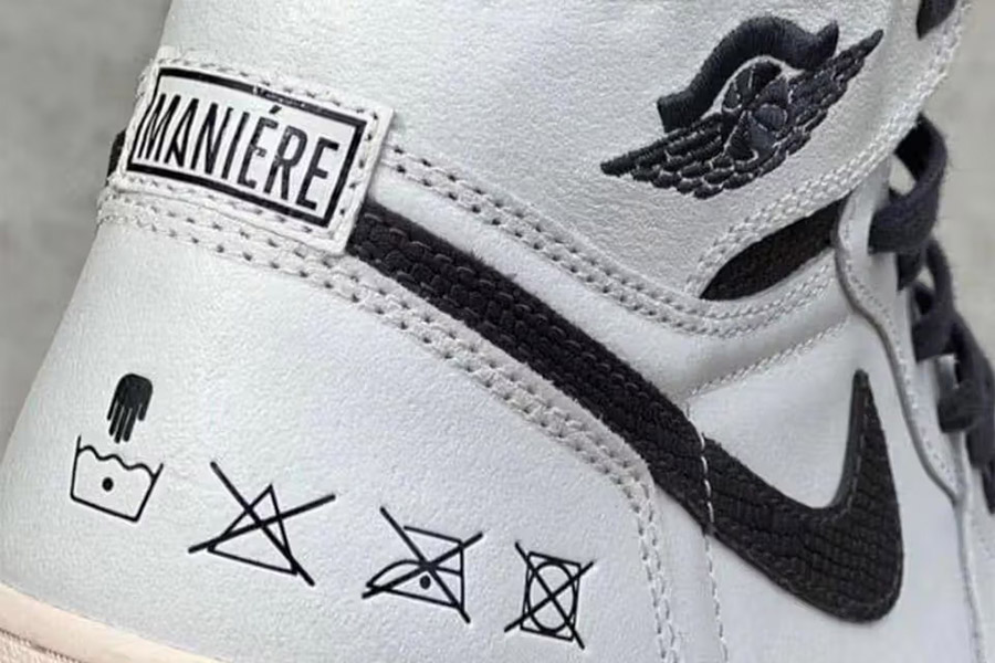 Sample Pic of A Ma Maniére x Air Jordan 1 Hand Wash Cold | Hot Razzberry A Ma Maniére x Air Jordan 1 Hand Wash Cold