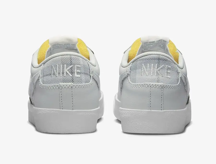 Nike Blazer Low Plaid Grey