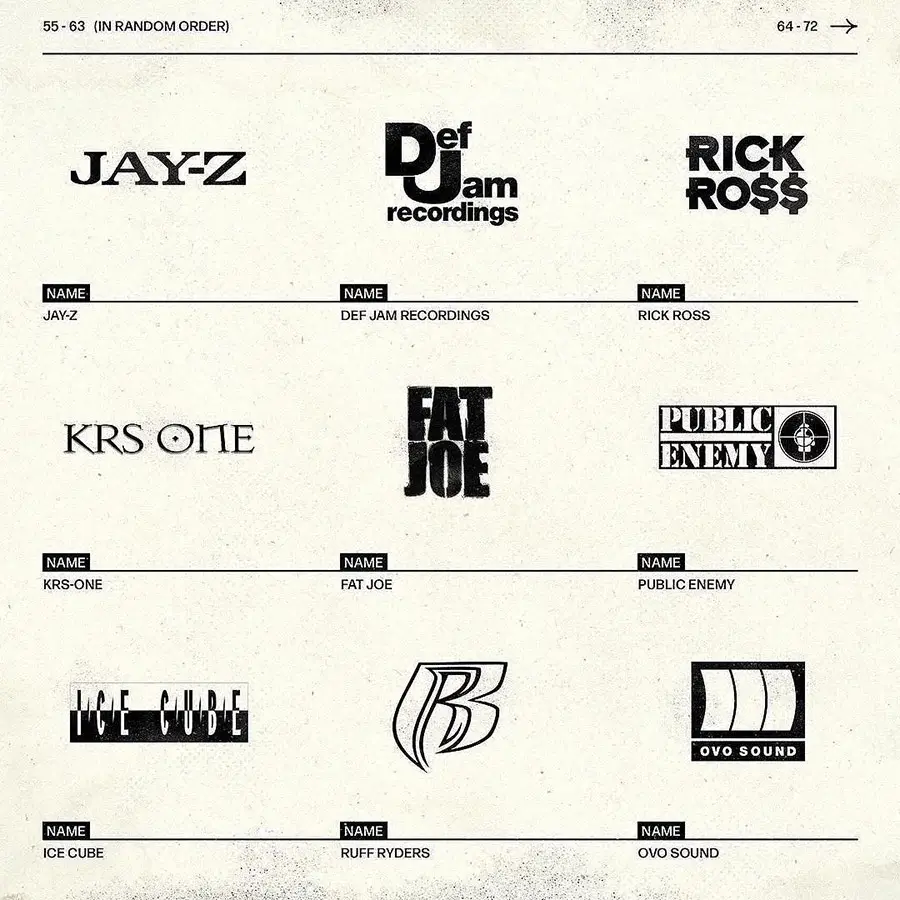 Some of the Most Famous Hip-Hop Logos Of Today | Hot Razzberry Some of the Most Famous Hip-Hop Logos Of Today