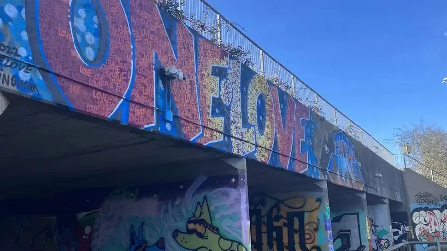 Writers In England Allowed To Paint Underpasses
