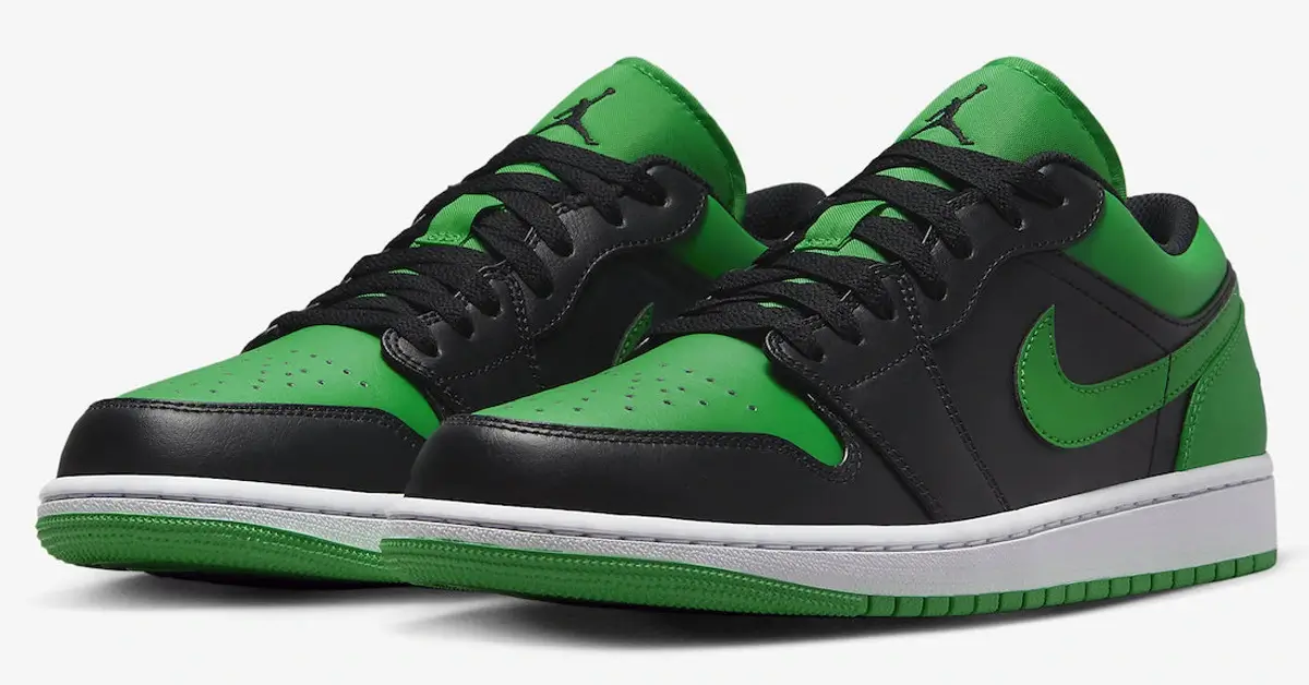 Air Jordan 1 Low Lucky Green