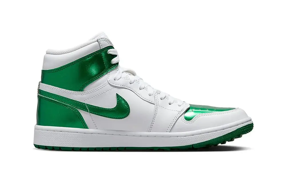 Air Jordan 1 High Golf Metallic Green