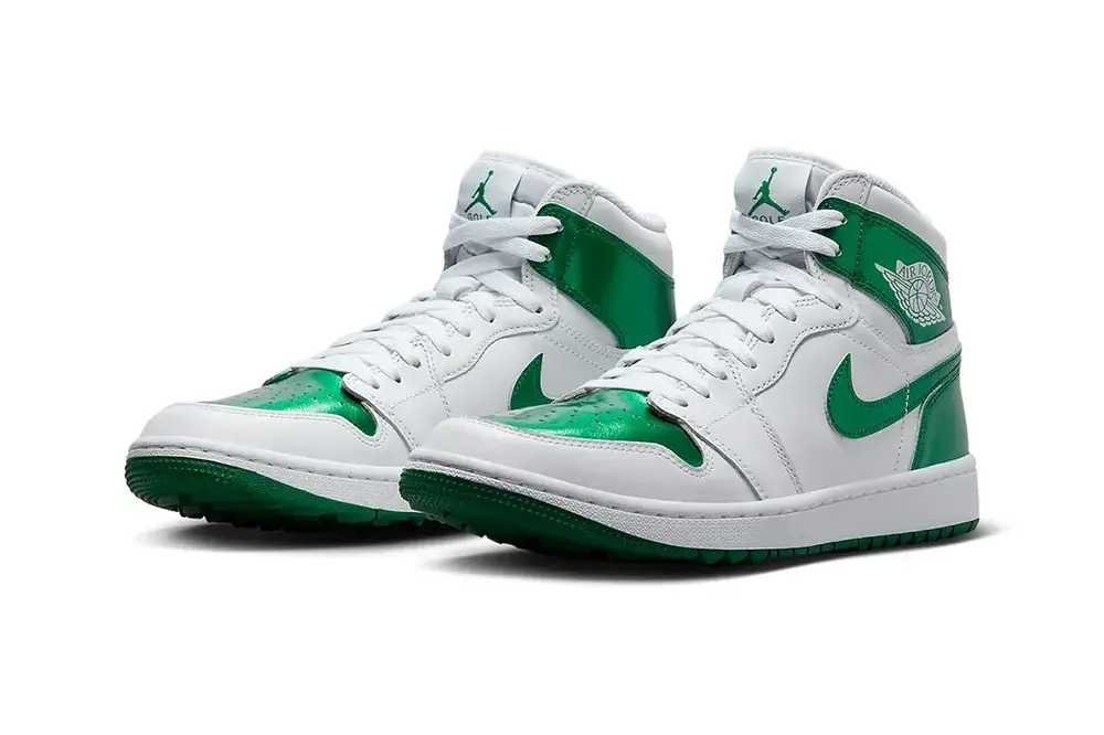 Air Jordan 1 High Golf Metallic Green