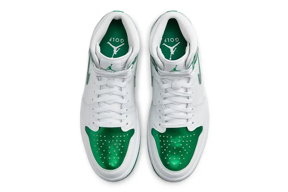 Air Jordan 1 High Golf Metallic Green