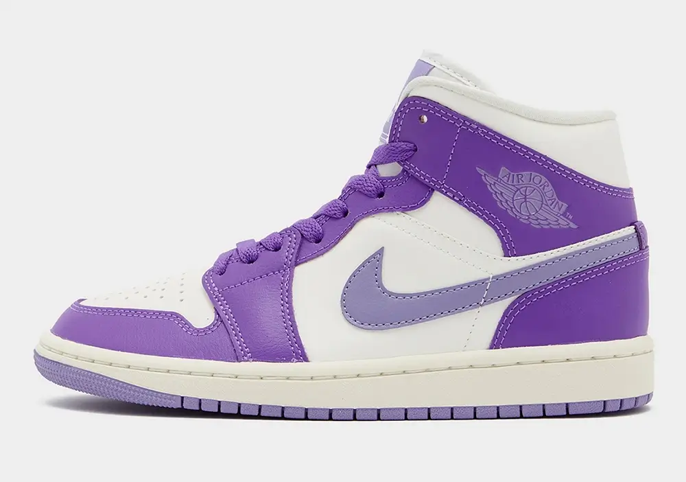 Air Jordan 1 Mid Lilac/Sail