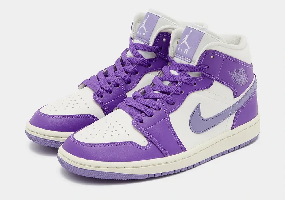 Air Jordan 1 Mid Lilac/Sail