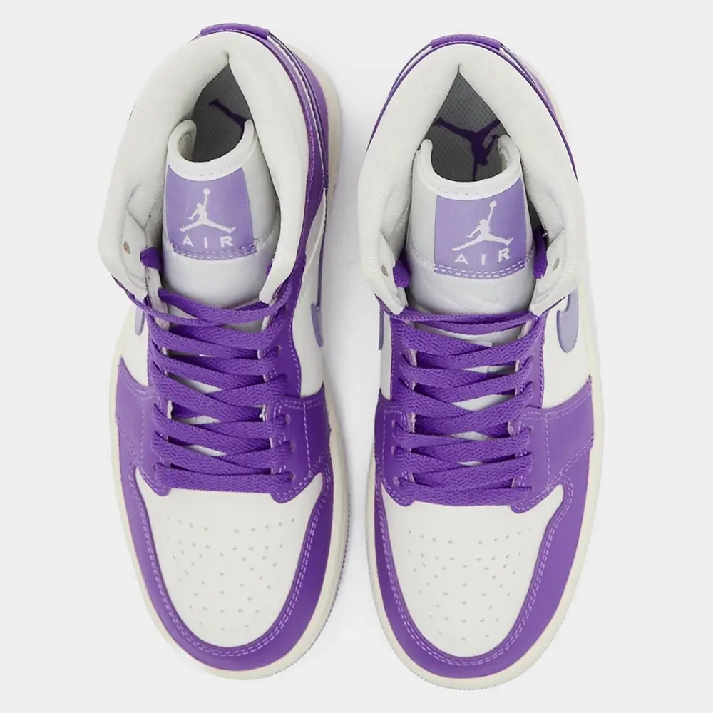 Air Jordan 1 Mid Lilac/Sail