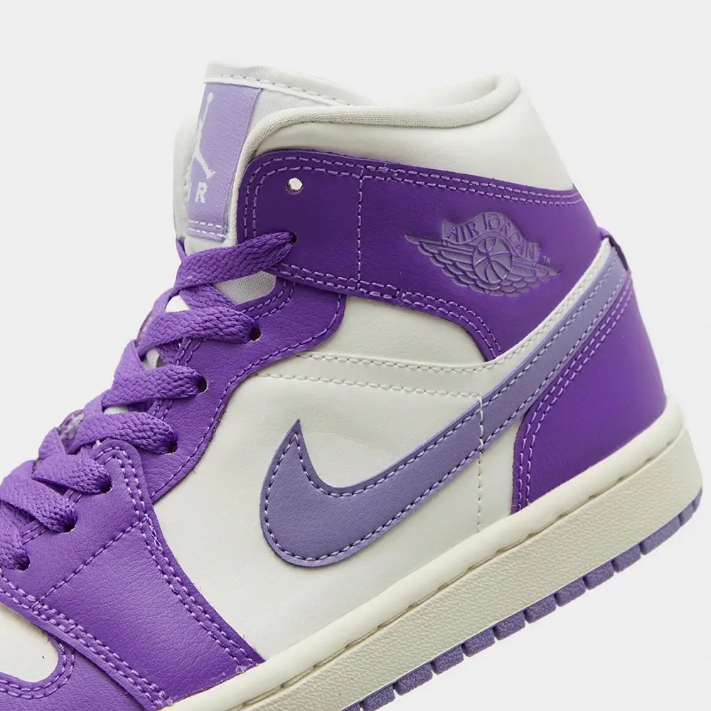 Air Jordan 1 Mid Lilac/Sail