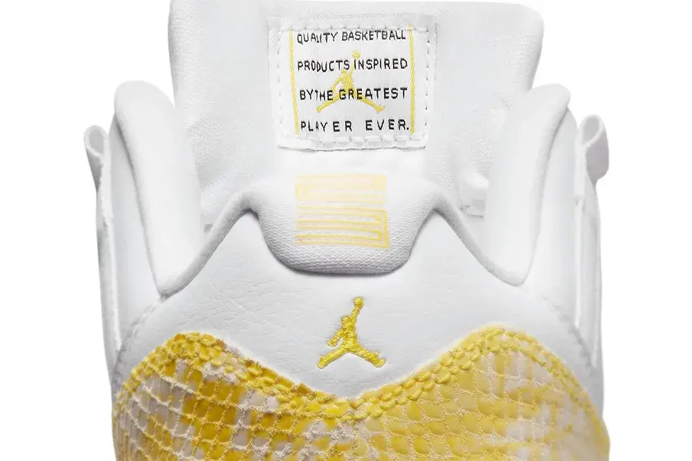 Air Jordan 11 Low Yellow Snakeskin Official Images | Hot Razzberry Air Jordan 11 Low Yellow Snakeskin Official Images