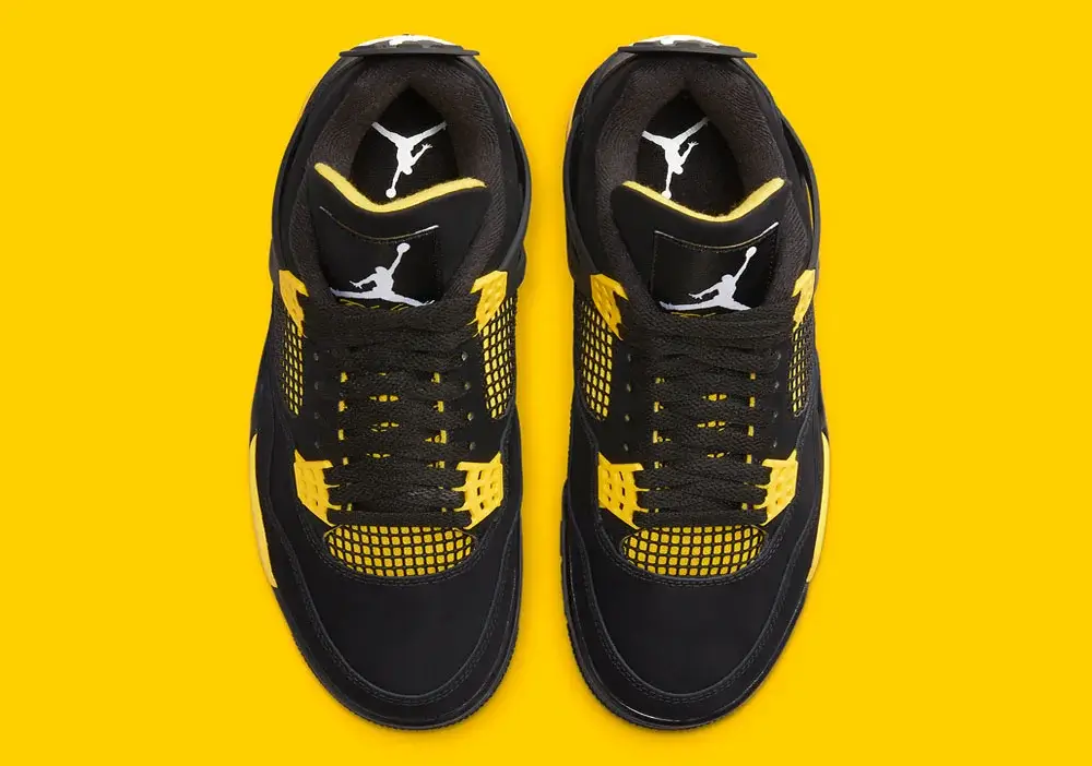 Air Jordan 4 Thunder Official Images | Hot Razzberry Air Jordan 4 Thunder Official Images