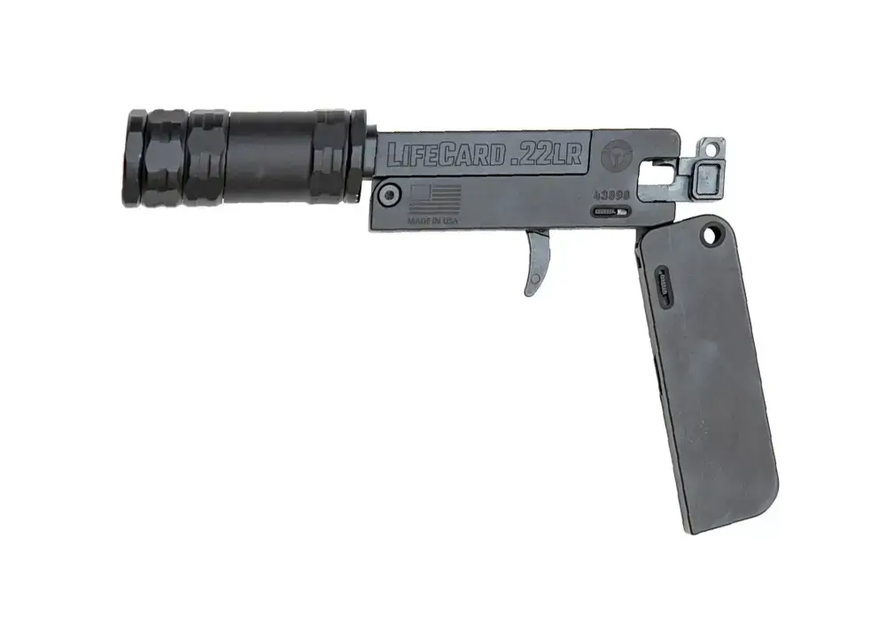 LifeCard .22LR x Threaded Barrell x Suppressor