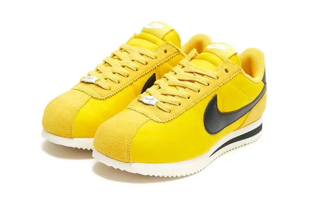 Bruce Lee Nike Cortez Yellow/Black