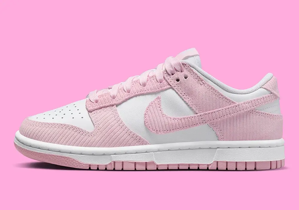 Nike Dunk Low Pink Corduroy