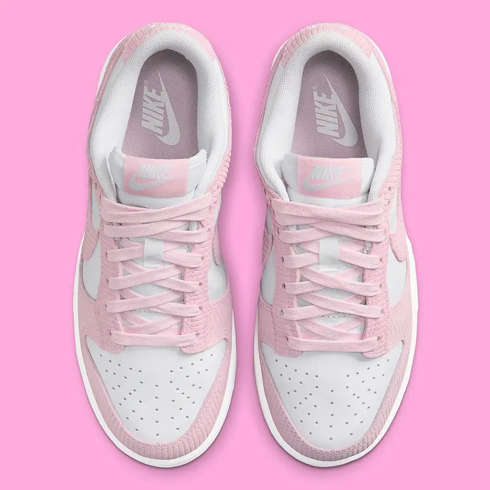 Nike Dunk Low Pink Corduroy