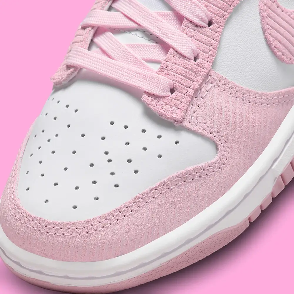 Nike Dunk Low Pink Corduroy