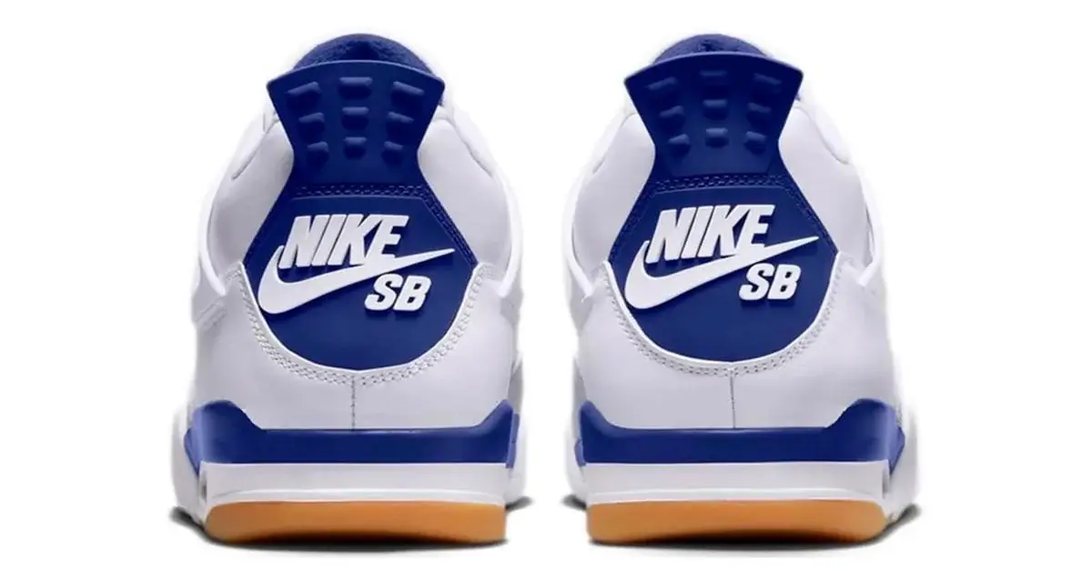 Rumors Of Nike SB x Air Jordan 4 Blue and White Colorway