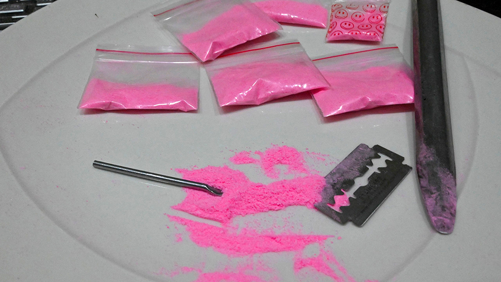 Pink Cocaine | Hot Razzberry Pink Cocaine