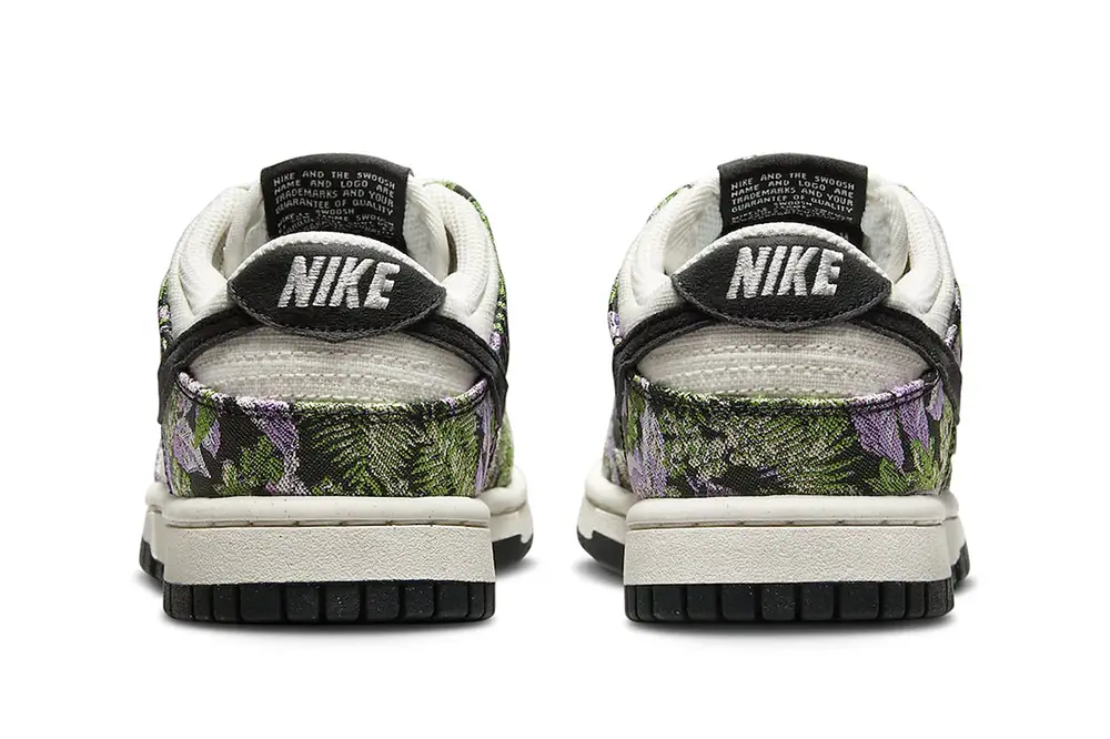 Nike Dunk Low Next Nature "Floral Tapestry" Debut | Hot Razzberry Nike Dunk Low Next Nature "Floral Tapestry" Debut