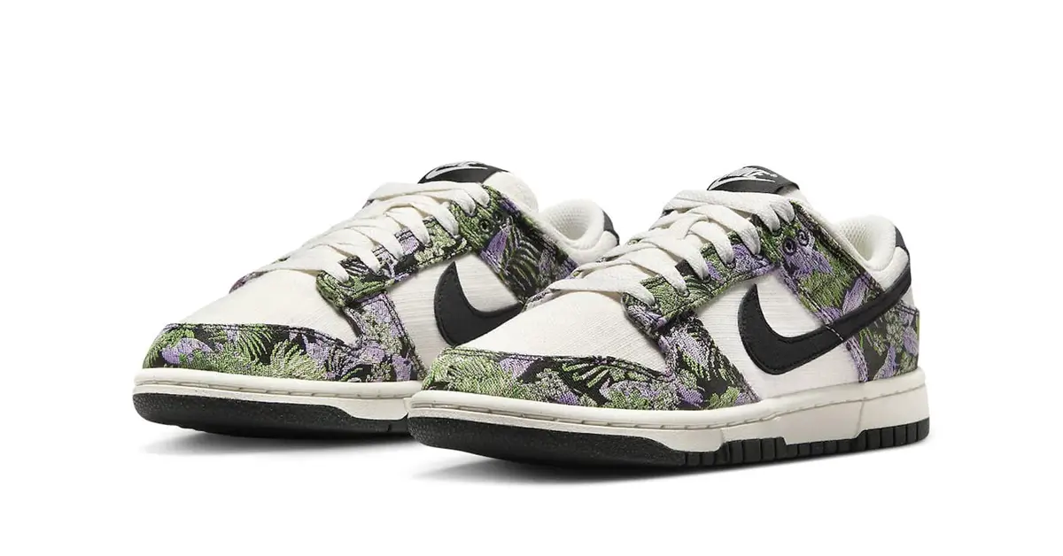 Nike Dunk Low Next Nature "Floral Tapestry" Debut