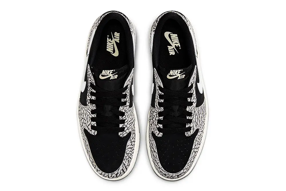 Air Jordan 1 Low OG Black Cement Official Images