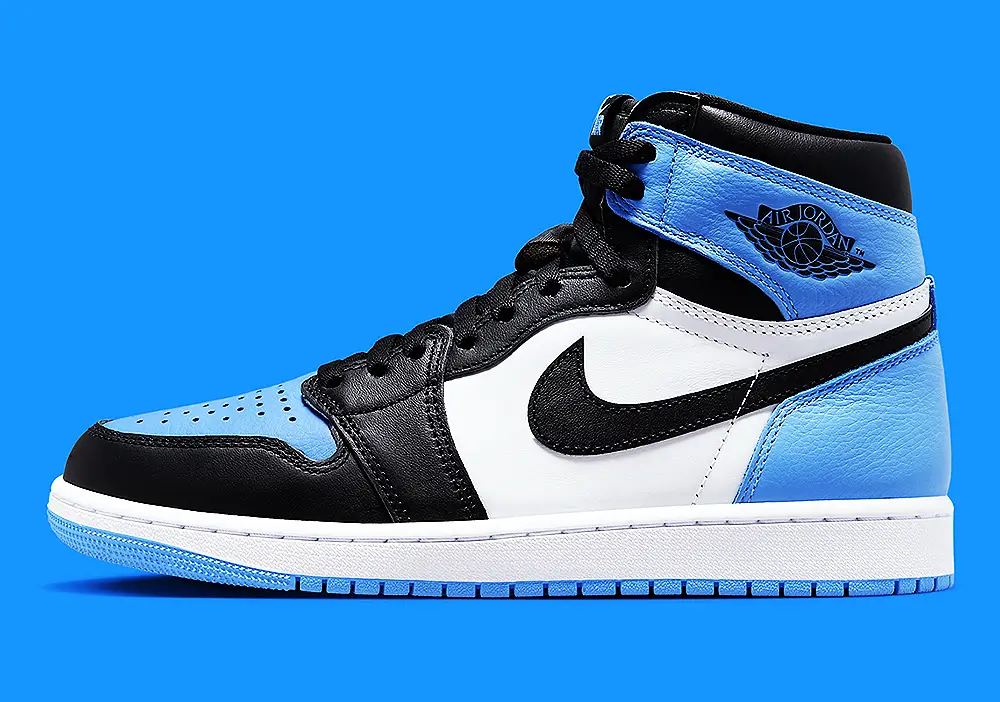Air Jordan 1 Retro High OG UNC Toe Official Images