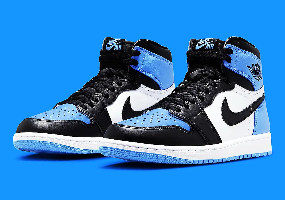 Air Jordan 1 Retro High OG UNC Toe Official Images