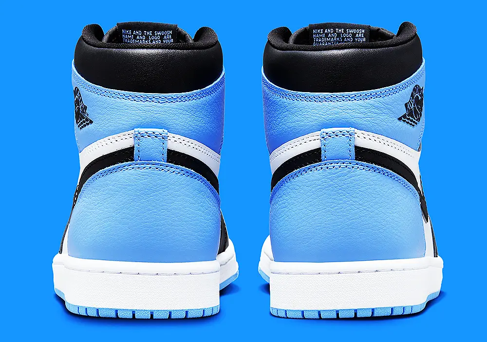Air Jordan 1 Retro High OG UNC Toe Official Images