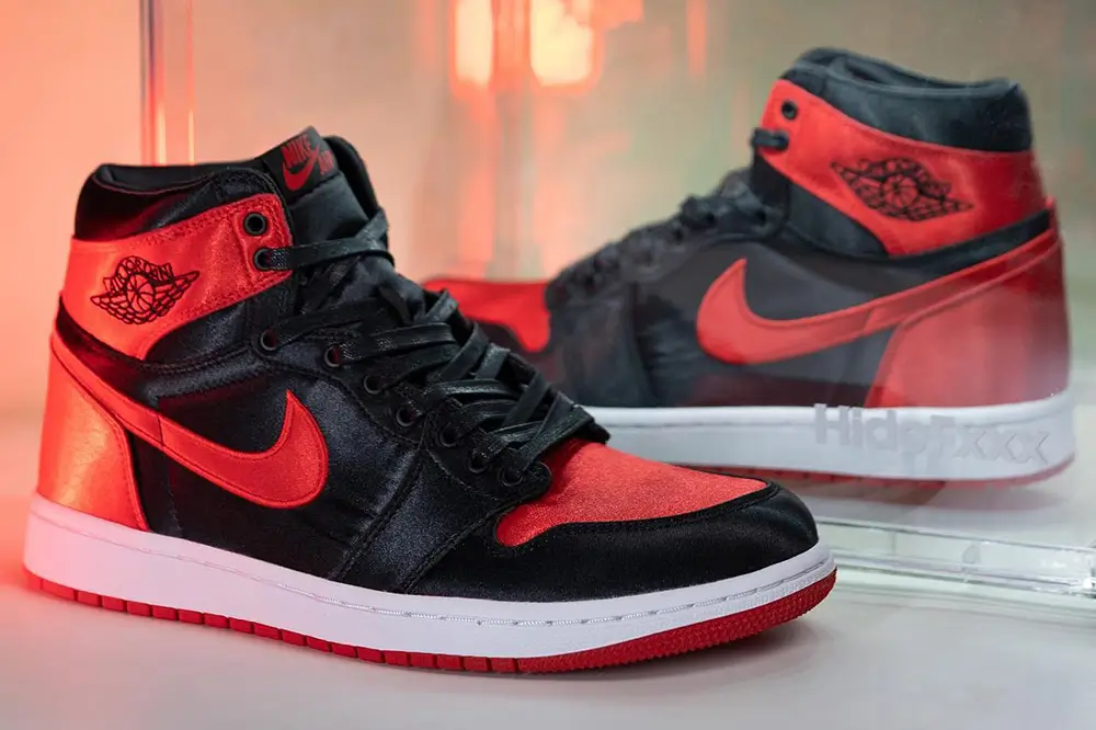 First Look The At Air Jordan 1 Satin Bred