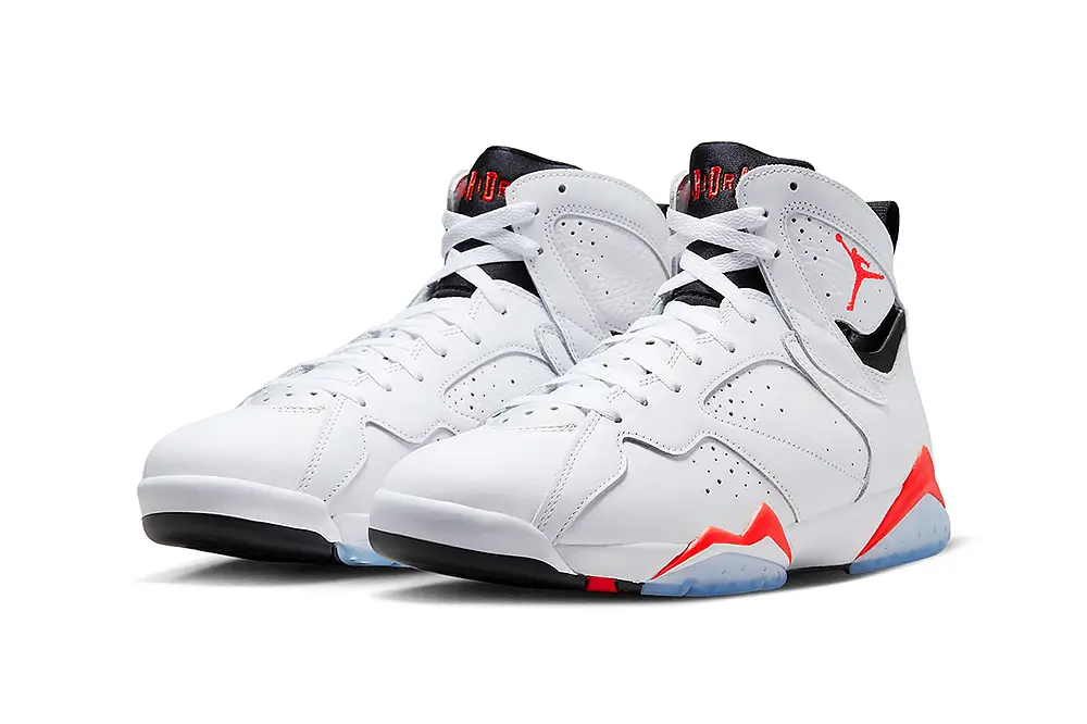 Air Jordan 7 White Infrared Official Images | Hot Razzberry Air Jordan 7 White Infrared Official Images