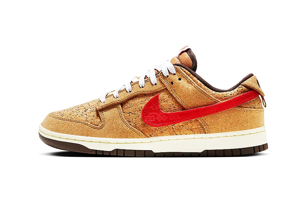 CLOT x Nike Cork Dunk Official Images
