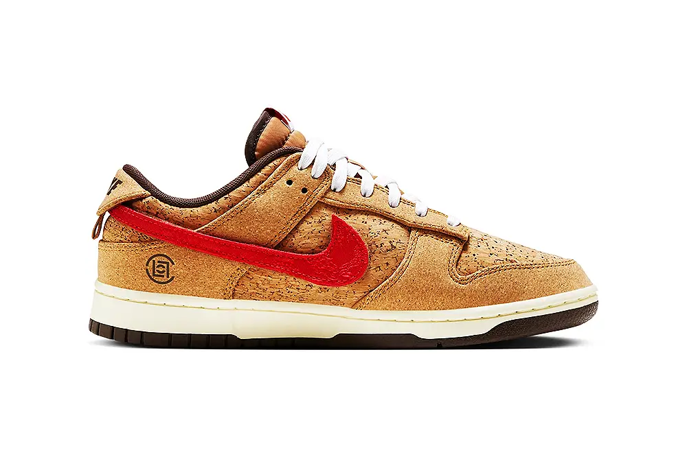 CLOT x Nike Cork Dunk Official Images