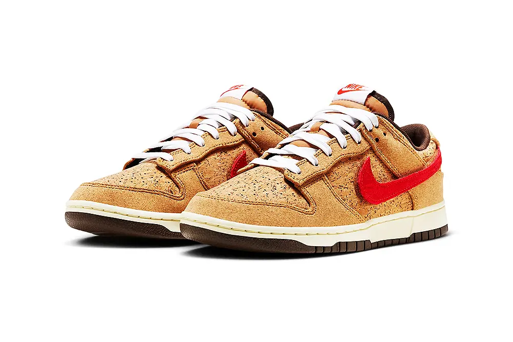 CLOT x Nike Cork Dunk Official Images