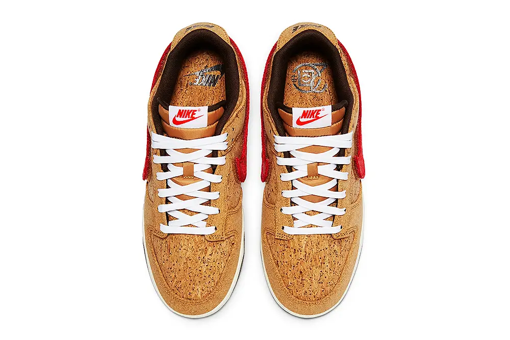 CLOT x Nike Cork Dunk Official Images