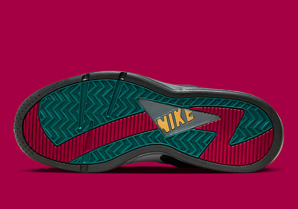 Nike Air Flight Huarache Channels Air Jordan 7's Bordeaux Aesthetic | Hot Razzberry Nike Air Flight Huarache channels Air Jordan 7's Bordeaux Aesthetic