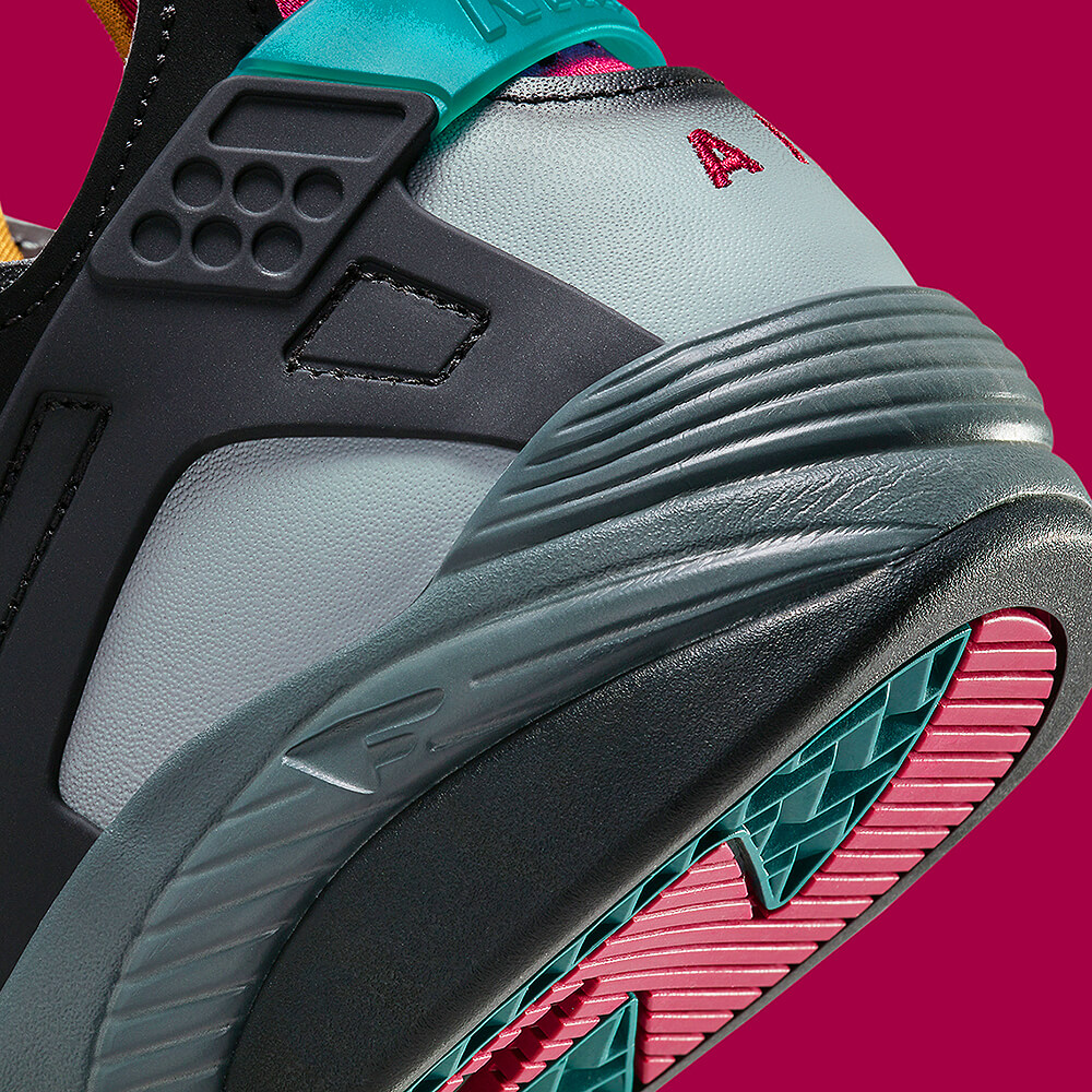 Nike Air Flight Huarache Channels Air Jordan 7's Bordeaux Aesthetic | Hot Razzberry Nike Air Flight Huarache channels Air Jordan 7's Bordeaux Aesthetic