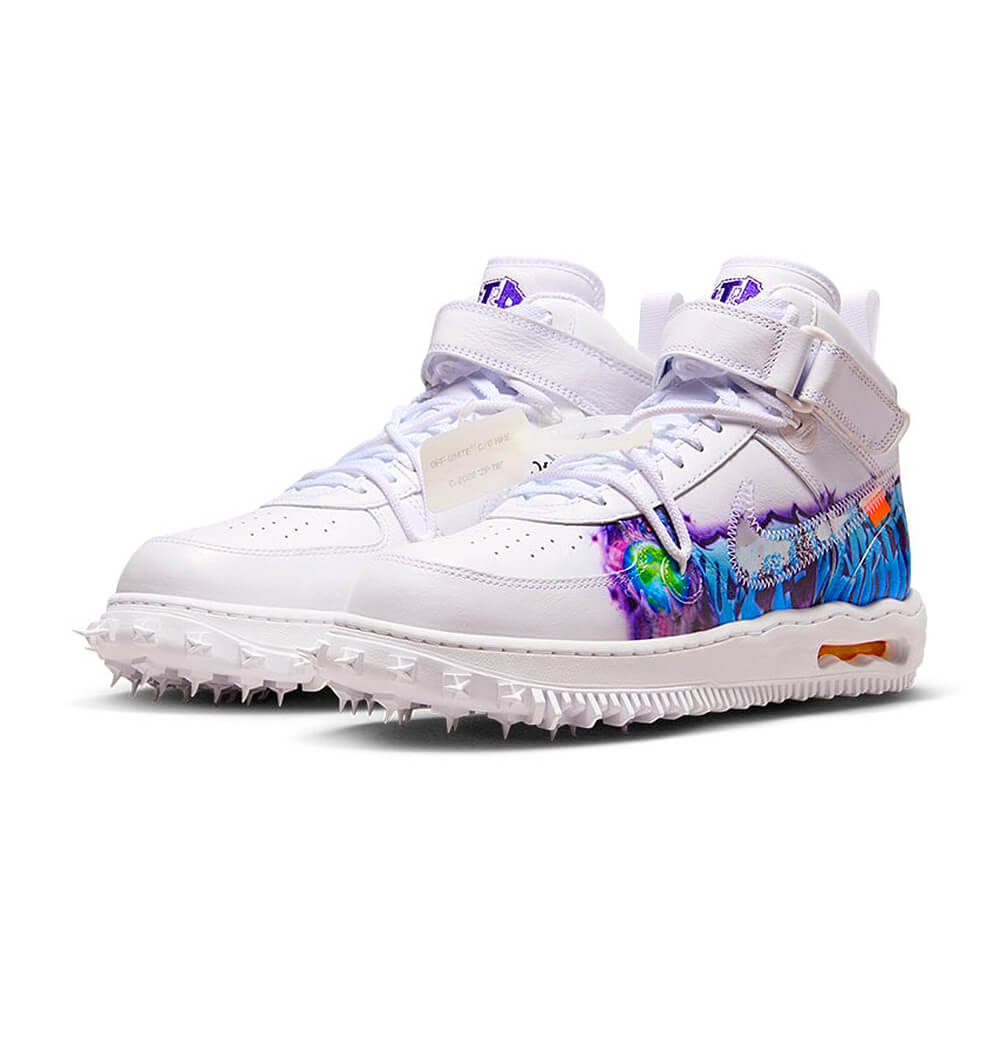 Off-White™ x Nike Air Force 1 Mid Graffiti Now Available