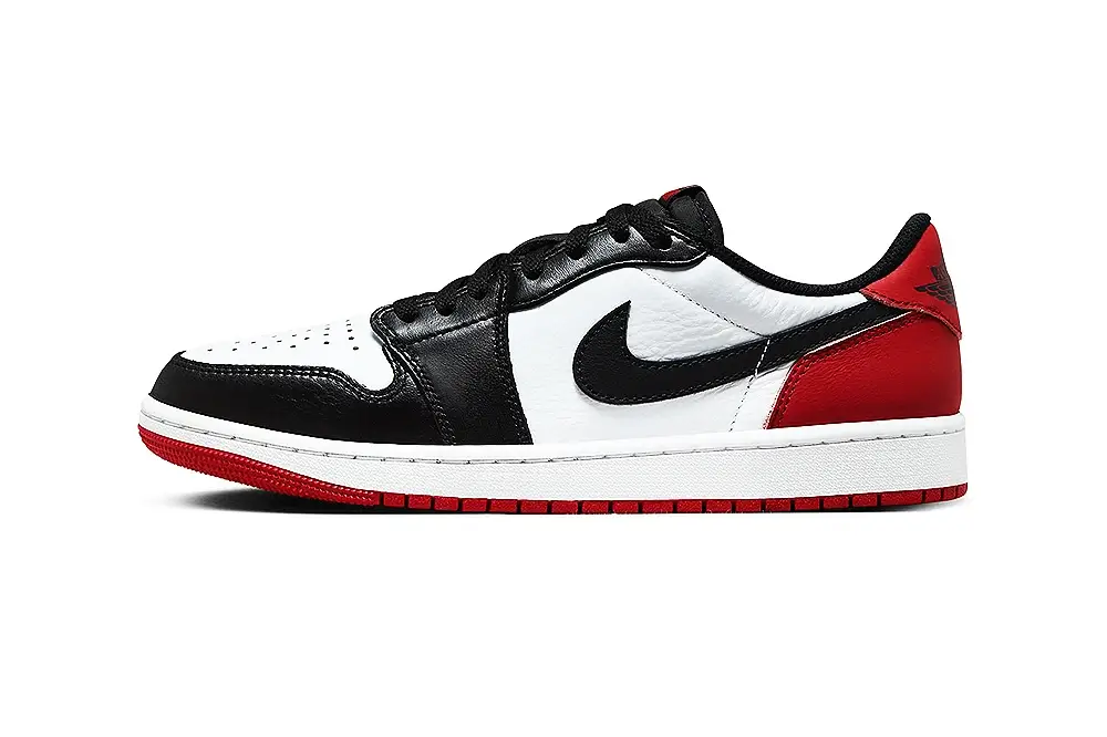 Air Jordan 1 Low OG "Black Toe" Official Images