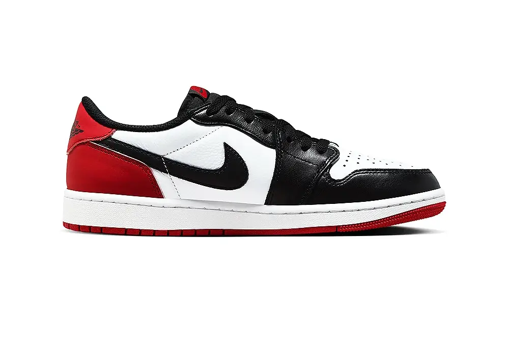 Air Jordan 1 Low OG "Black Toe" Official Images