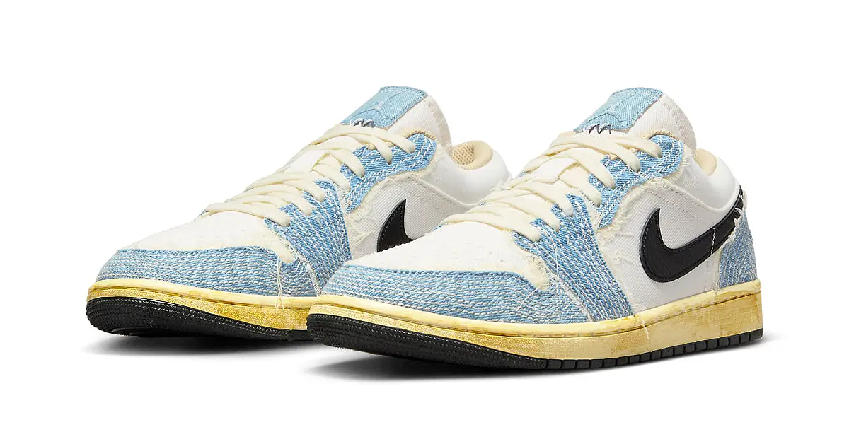 Air Jordan 1 Low "Sashiko" Official Images