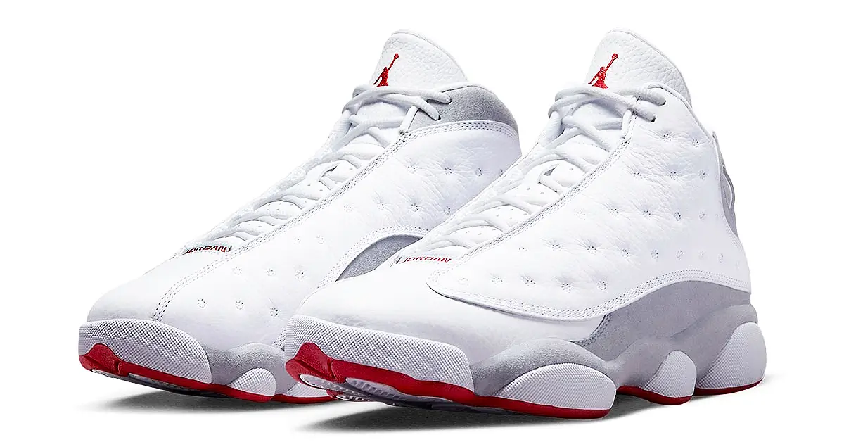 Air Jordan 13 "Wolf Grey" Official Images