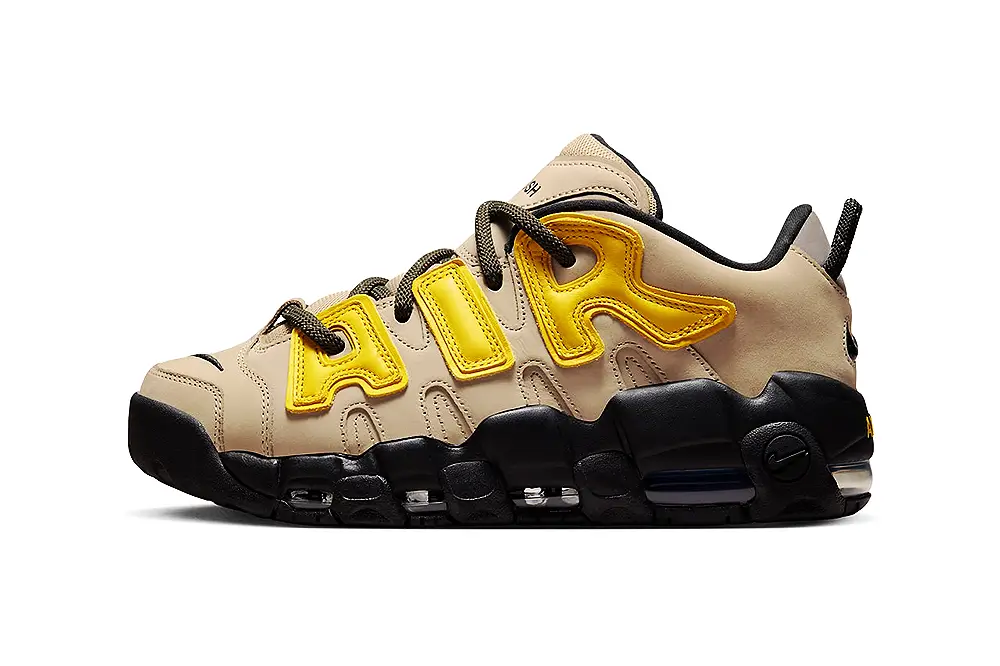 AMBUSH x Nike Air More Uptempo Low "Limestone"