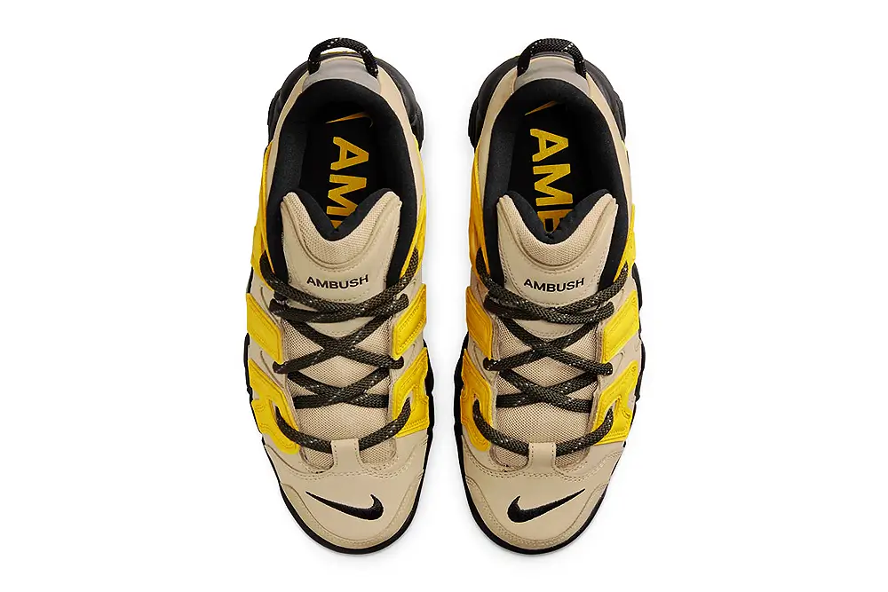 AMBUSH x Nike Air More Uptempo Low "Limestone"