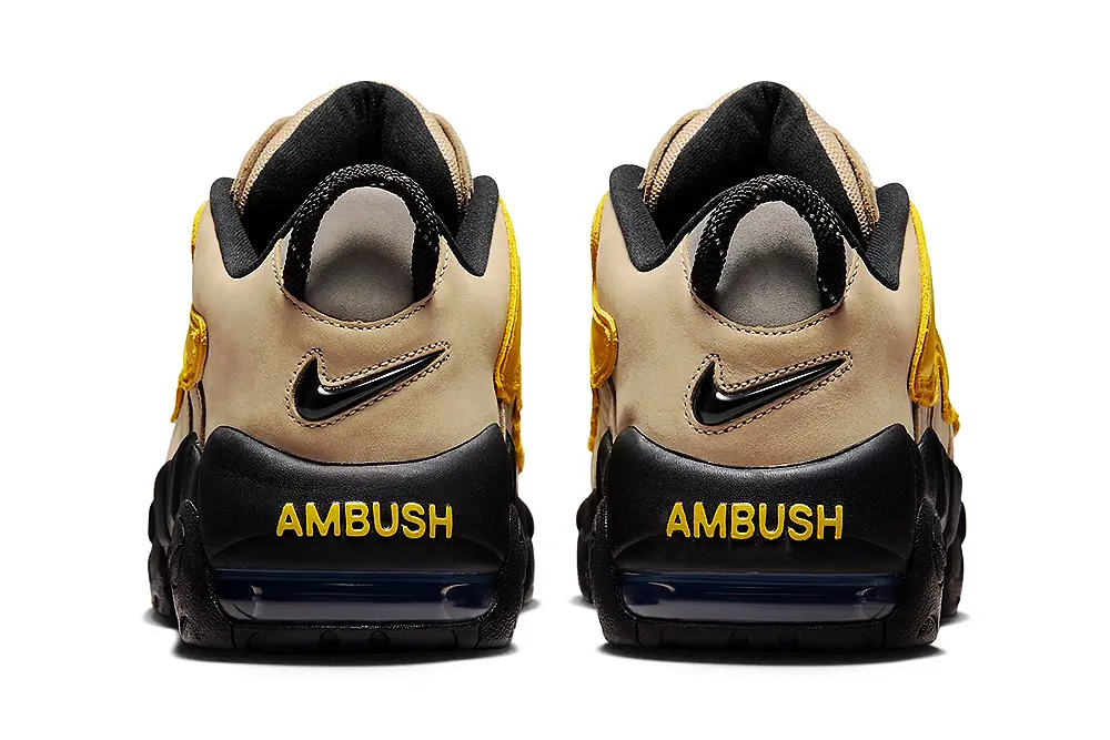 AMBUSH x Nike Air More Uptempo Low "Limestone"