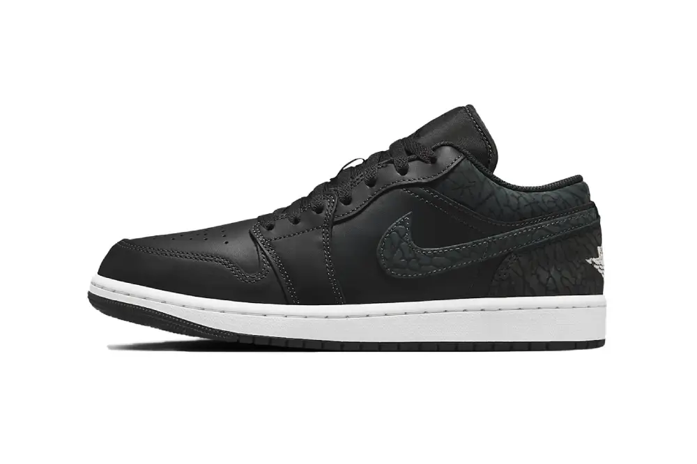 Air Jordan 1 Low "Black Elephant"