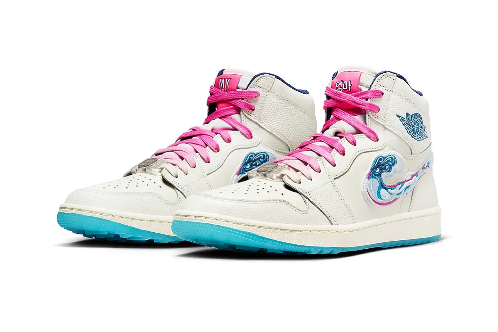 Michelle Wie West x Air Jordan 1 Golf “Wave” Official Images