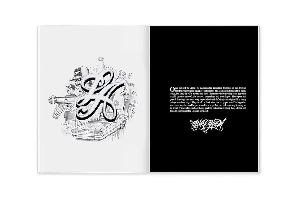 Mister Cartoon x Beyond The Streets Release 180-Page Sketchbook