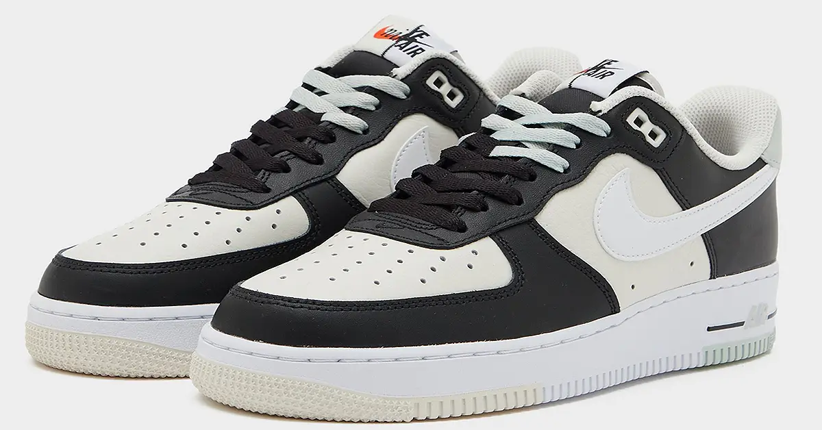 The Latest Nike Air Force 1 Low Remix: “Black/Coconut Milk”