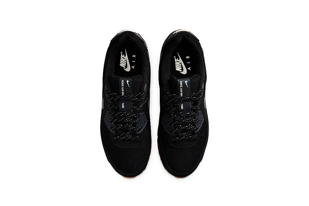 Nike Releases Reflective Air Max 90 "Black Gum" | Hot Razzberry Nike Releases Reflective Air Max 90 "Black Gum"