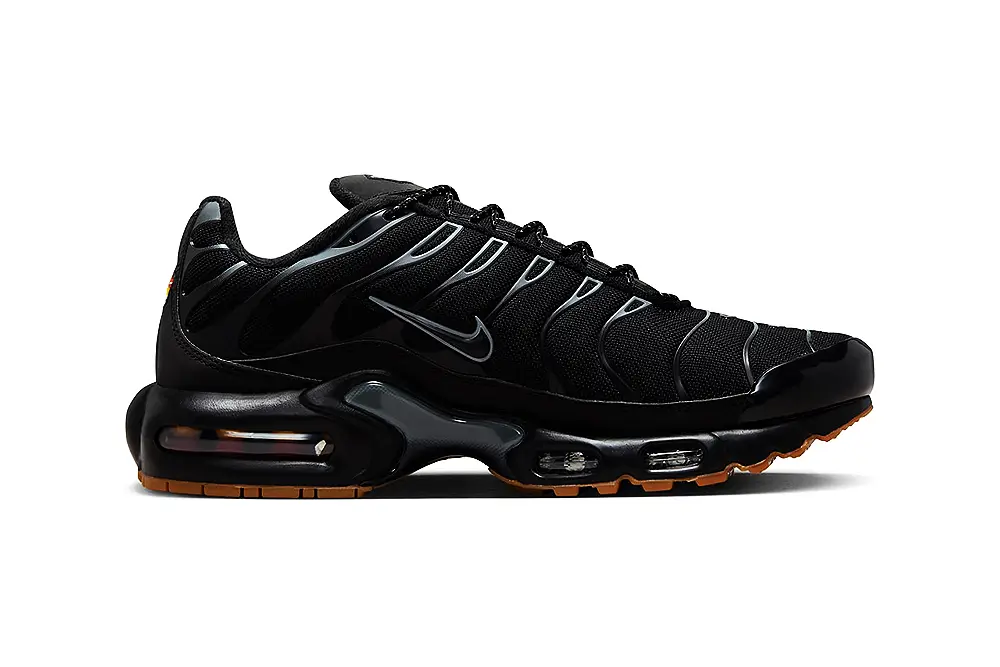 The New Stealthy Nike Air Max Plus With Gum Soles
