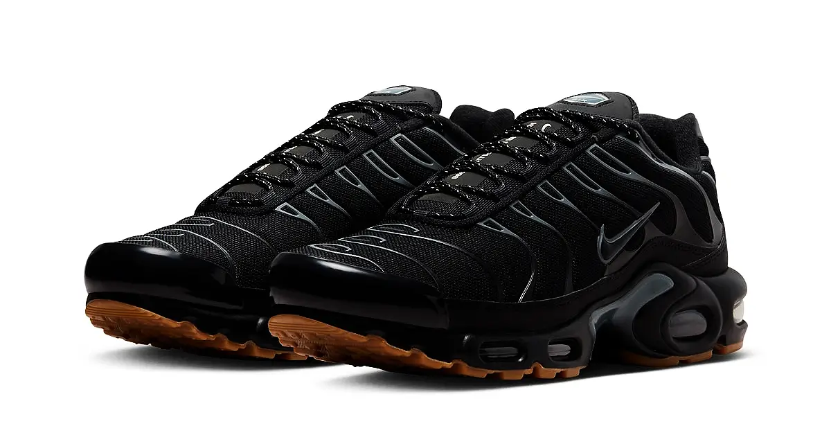 The New Stealthy Nike Air Max Plus With Gum Soles